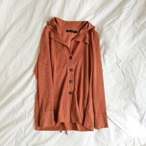 NIC+ZOE Terracotta Cardigan